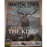 A very large Shooting Times advertising poster, 2016, 183 x 134 cm