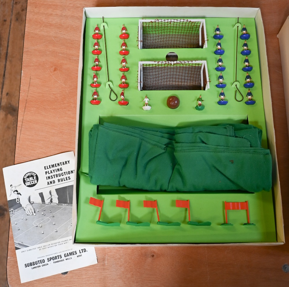 Two vintage boxed Subbuteo sports games, Table Cricket (Club Edition) and Table Soccer (2) - Image 3 of 3