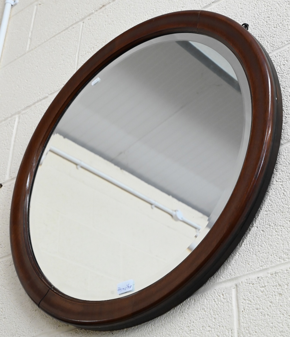 A Georgian-style fret cut mirror surmounted with gilt hoho bird, 48 cm wide x 90 cm high to/w two - Image 4 of 4