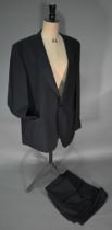 A Varteks International L48 gent's black dinner jacket and trousers, size L50