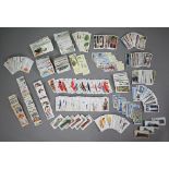 A large collection of cigarette/trade cards and sets and part sets - loose but collated, including