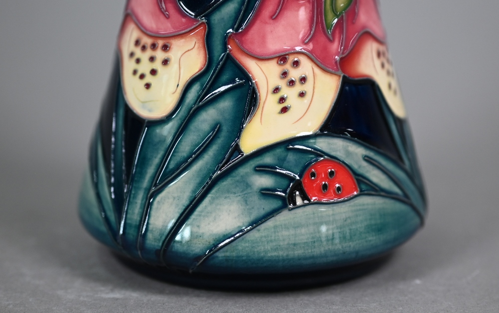 A boxed Moorcroft 'Illumination' vase by Rachel Bishop, no 17/100, 2013, 31 cm - Image 3 of 5