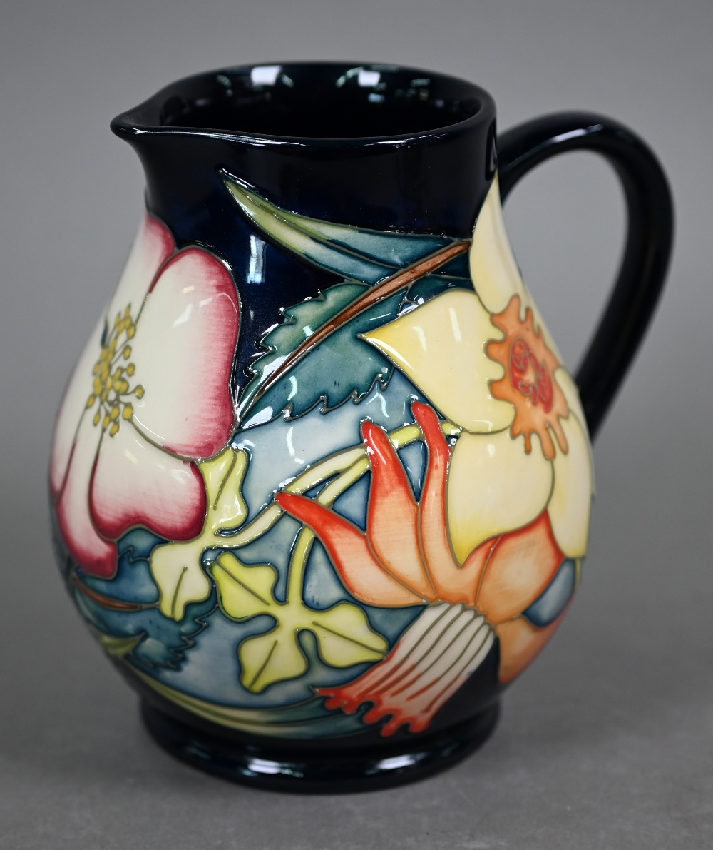 A boxed Moorcroft 2002 Golden Jubilee jug by Emma Bossons, 14 cm - Image 2 of 5