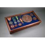 An interesting collection of medals and awards, attributable to Hon. Capt. Seddon Wildeblood (1839-