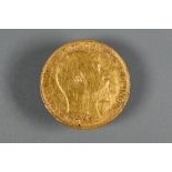 An Edward VII gold half sovereign dated 1902