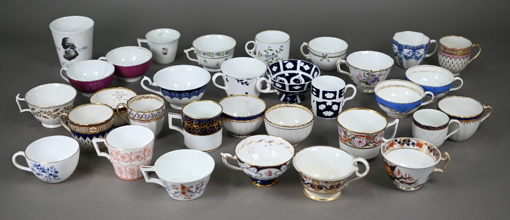 A collection of thirty-two Georgian-Elizabeth II Derby and Crown Derby cups - Image 2 of 8