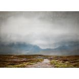 Frank Egginton - 'The Maamturk Mountains from Recess-Connemara', watercolour, signed, 53 x 74 cm