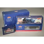 A mint boxed Bachman Branch-Line 32-859 and BR Standard Class 9F locomotive and tender to/w a pack