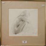 Trevor Percy Lancaster - 'Dee', pencil study, signed, 25 x 26 cm