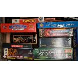 Various board games etc ( 2 boxes)