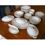 An extensive Royal Doulton 'Sovereign' dinner service