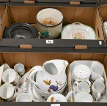 A quantity of Royal Worcester Evesham tableware and other decorative ceramics (2 boxes)