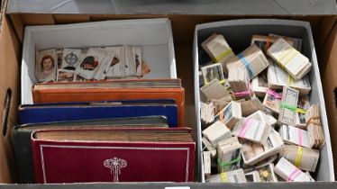 A large quantity of cigarette cards - mostly Player's and Wills's - sets and part-sets, loose and in
