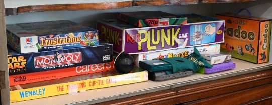 A selection of family board games etc