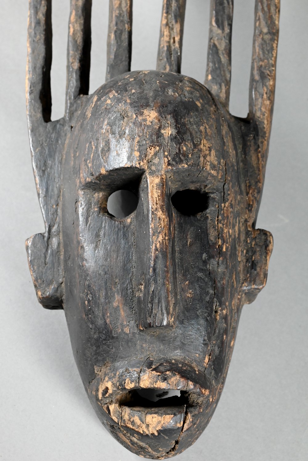 A 20th century African Lukwakongo 'passport' mask, Lega Bwani society, Dominican Republic of - Image 4 of 12