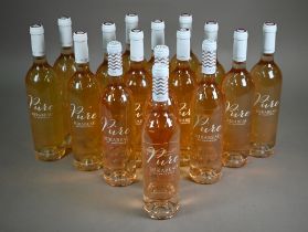 Twelve bottles of Pure Mirabeau Cotes de Provence, France, 2015 to/w four bottles of Pure Mirabeau