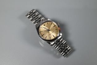 A Rolex Oyster Perpetual Chronometer gents wrist watch, model 6564, circa 1950's, stainless steel