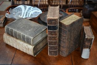 Three German language lectern Bibles - 1693, 1696 and 1763