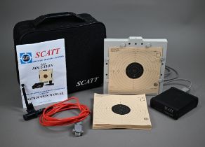 A Scatt Solution Shooter Training system in fitted case (zip a/f)