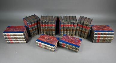 Dickens, Charles - Works in thirty vols, London; Chapman & Hall, finely-bound in dec gilt and blue