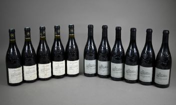 Eleven bottles of La Fagotiere, Chateauneuf-du-Pape - four bottles 2007; three bottles 2012; three