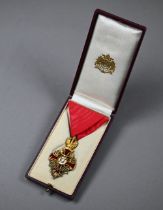 Imperial Austrian Order of Franz Joseph (1849) Knight's breast badge