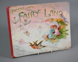 A late Victorian pop-up story-book, Peeps Into Fairyland, A Panorama Picture Book of Fairy