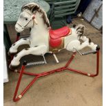 A MOBO toys sprung rocking horse