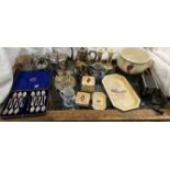 ***Unfortunately this lot has been withdrawn from sale*** A Royal Doulton part dressing table set,