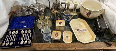 ***Unfortunately this lot has been withdrawn from sale*** A Royal Doulton part dressing table set,