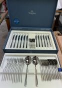 A Villeroy and Boch electroplated flatware service,