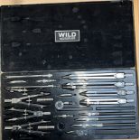 Wild Heerbrugg drawing set,