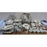 Assorted Royal Worcester Evesham pottery tureens, mugs,