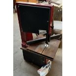 A Mini Max professional 32 band saw (Sold as seen,
