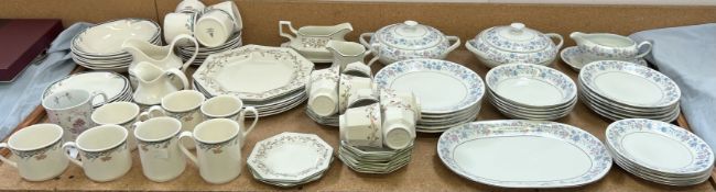 A Wawel part dinner set together with a Royal Doulton Juno pattern part tea and dinner set and