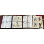 Two Post Office postcards albums circa 187 1979-1986 inclusive,