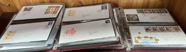 Two albums of Royal Mail first day covers