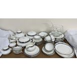 A Royal Doulton "Sarabande" HN5023 part dinner set,