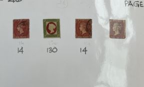 An extensive stamp collection, contained within circa 60 folders, albums and books,