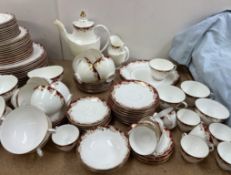 An Extensive Royal Doulton Winthrop HN4969 pattern part tea,