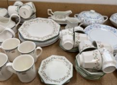 A Wawel part dinner set together with a Royal Doulton Juno pattern part tea and dinner set and
