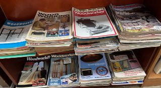 A collection of Wood Working Magazines
