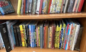 A collection of childrens books and annuals including The Dandy, Beano, Rupert The Bear,
