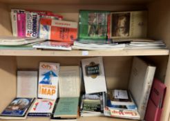 A collection of maps and guide books