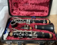 A Yamaha 26II clarinet,