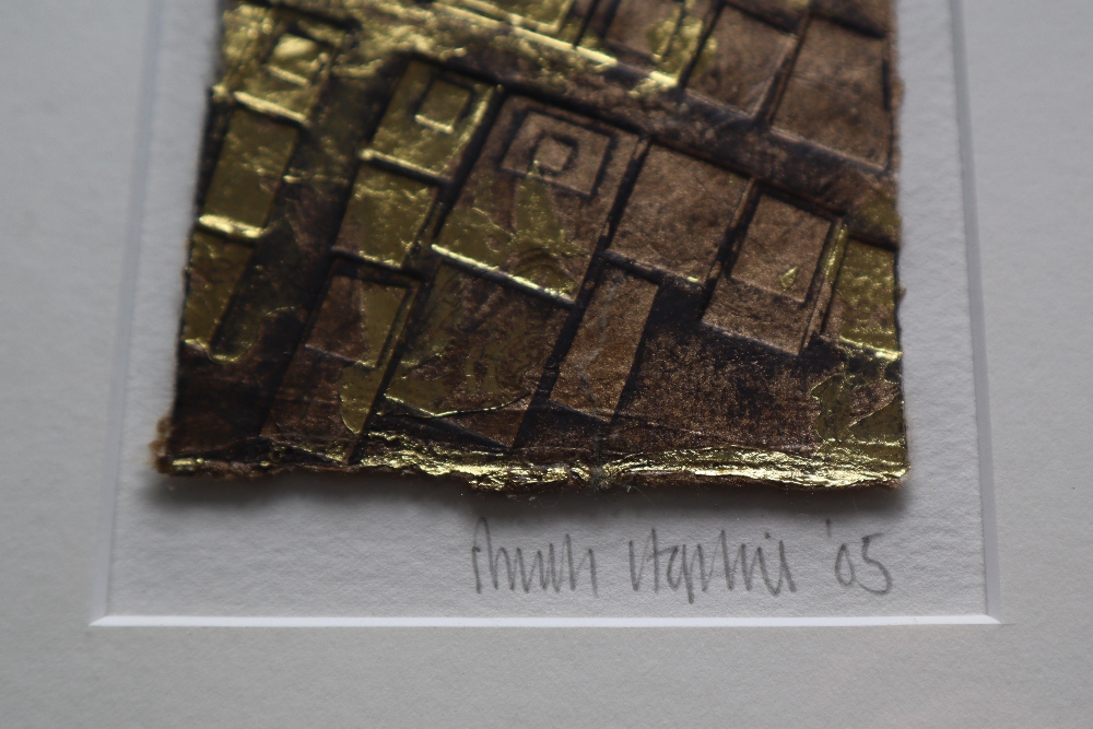 Sarah Hopkins Copper route Mixed Media Signed and dated '05 25 x 8cm - Image 3 of 4