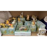 A large collection of Royal Doulton Winnie The Pooh figures,