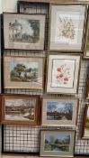 Dorothy Gillespy A lakeland scene Pastels Signed Together with another by the same hand,