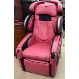 A massage chair (Sold as seen)
