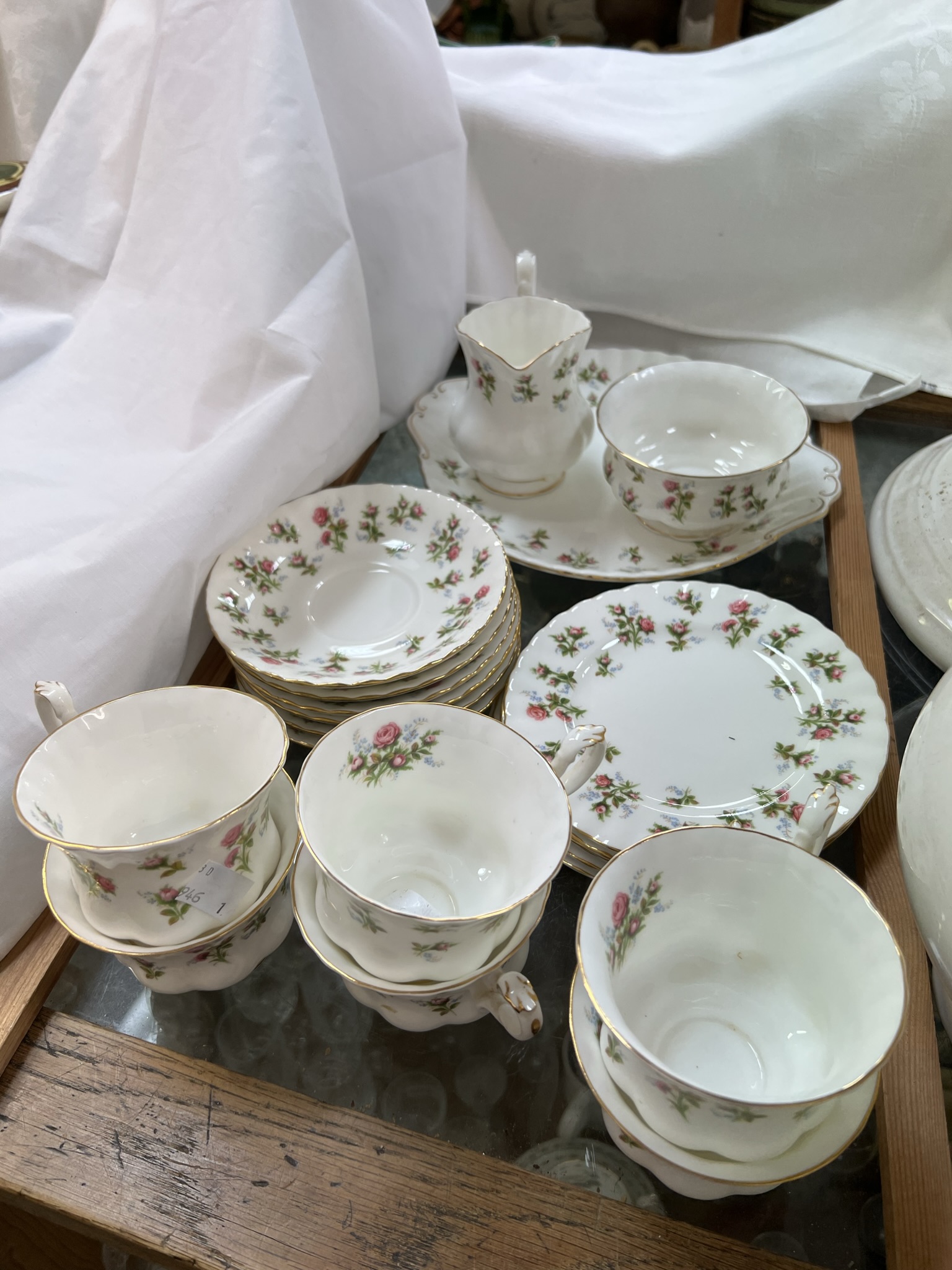 A Royal Albert Winsome pattern part tea set